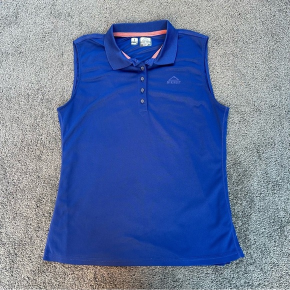 2 Pack ~ McKinley Manao II Sleeveless Collared 1/4 Button Up Polos Size Large - Picture 9 of 12